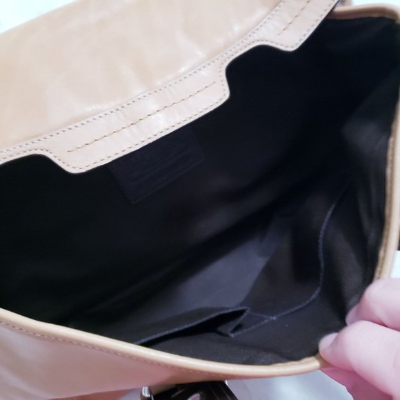 Coach Tan Leather Satchel - Picture 6 of 11